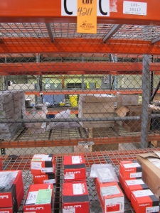 LOT TO INCLUDE: LARGE QUANTITY OF HILTI ANCHORS, EPOXY ADHESIVES, CONCRETE ADHESIVES, (5) HELICOIL MASTER THREAD REPAIR KITS. LOADING & HANDLING FEE $15-4211